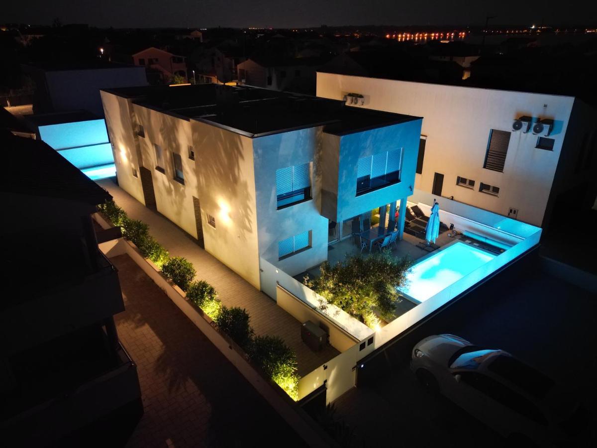 Villa DEA mit privatem beheiztem Pool Vrsi Exterior foto