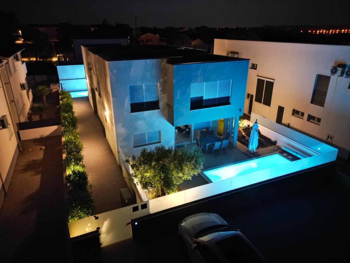 Villa DEA mit privatem beheiztem Pool Vrsi Exterior foto
